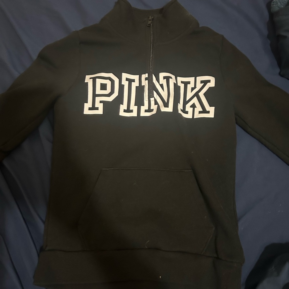 PINK Victoria's Secret Black Sweatshirt
